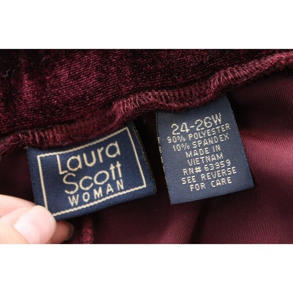 Y2K Velvet Maxi Skirt Size 24 26 Witchy Whimsigoth Fairy Grunge Romantic Stretch - Picture 10 of 10